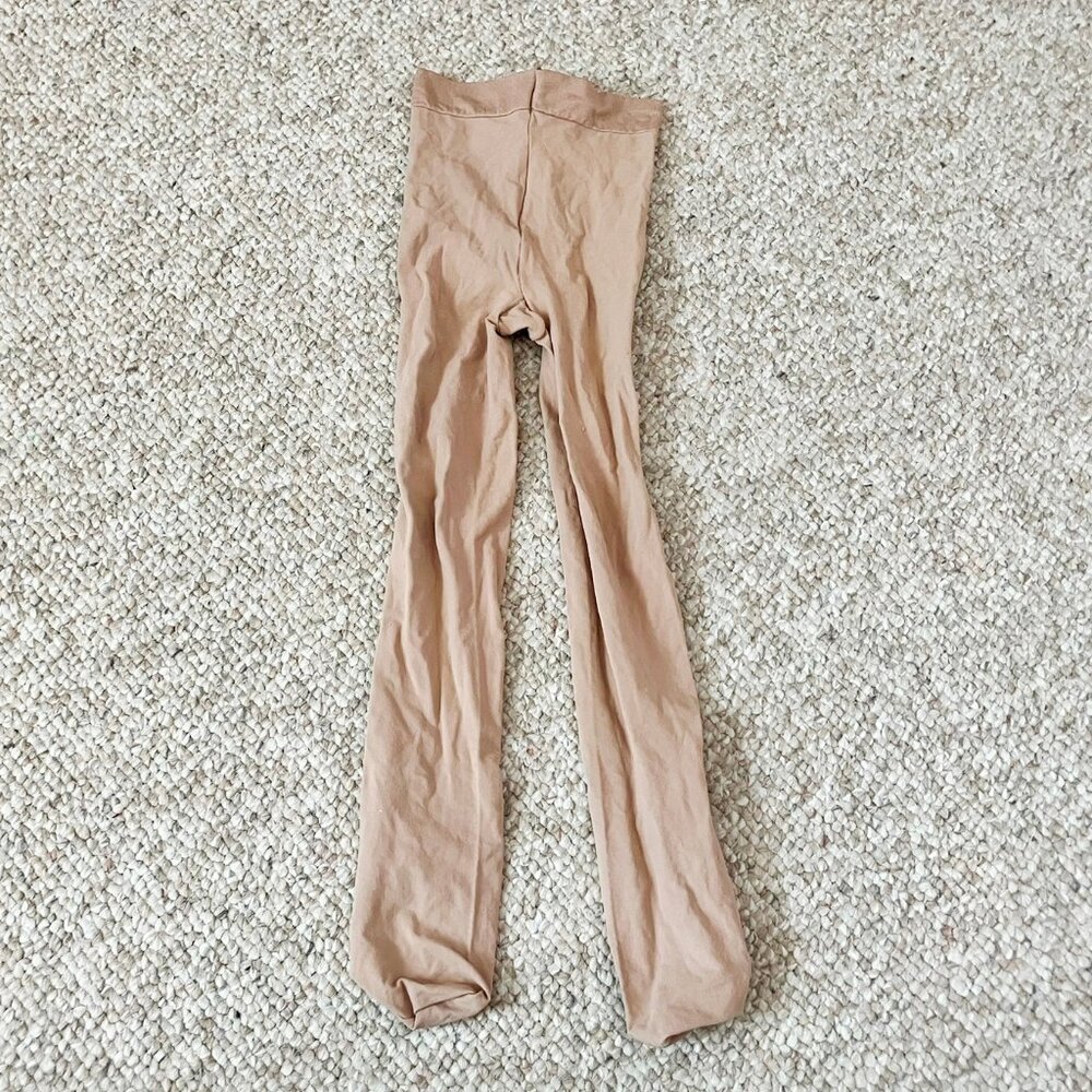 Eurotard Girls Caramel Tan Jazz Convertible Tights S M Small Medium Child